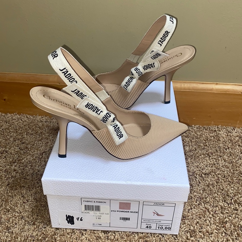 J'ADIOR SLINGBACK PUMP